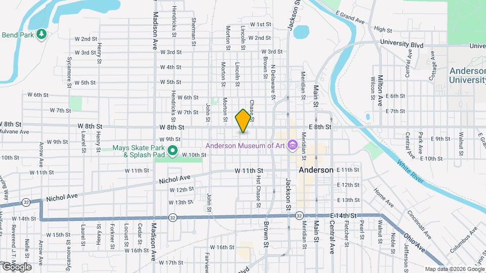 332 W 9th St Mapa y Detalles de la Ubicación