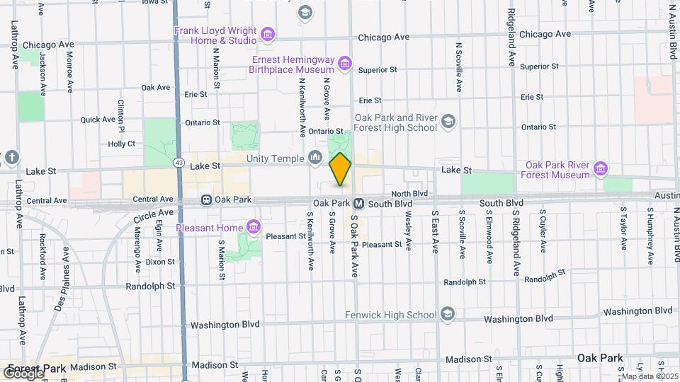 816 North Blvd Map and Location Details
