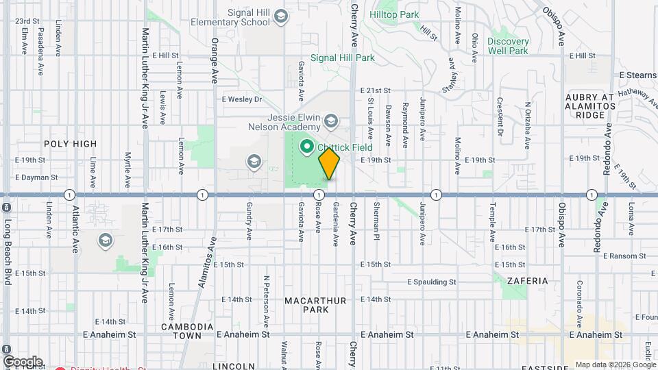 1823 Gardenia Ave, Unit B Map and Location Details