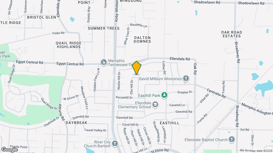 6864 Aspenhill Dr Map and Location Details