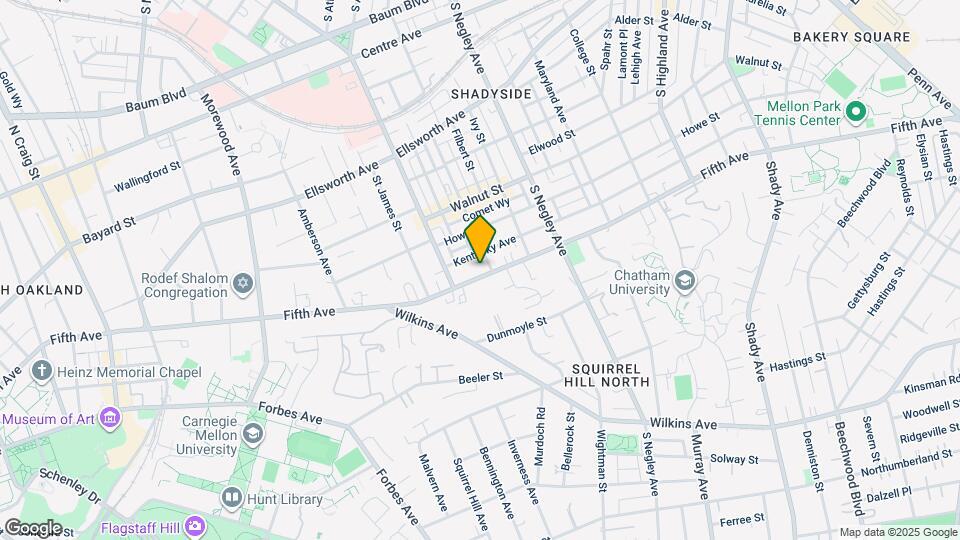 5435 5th Ave, Unit 1 Map and Location Details