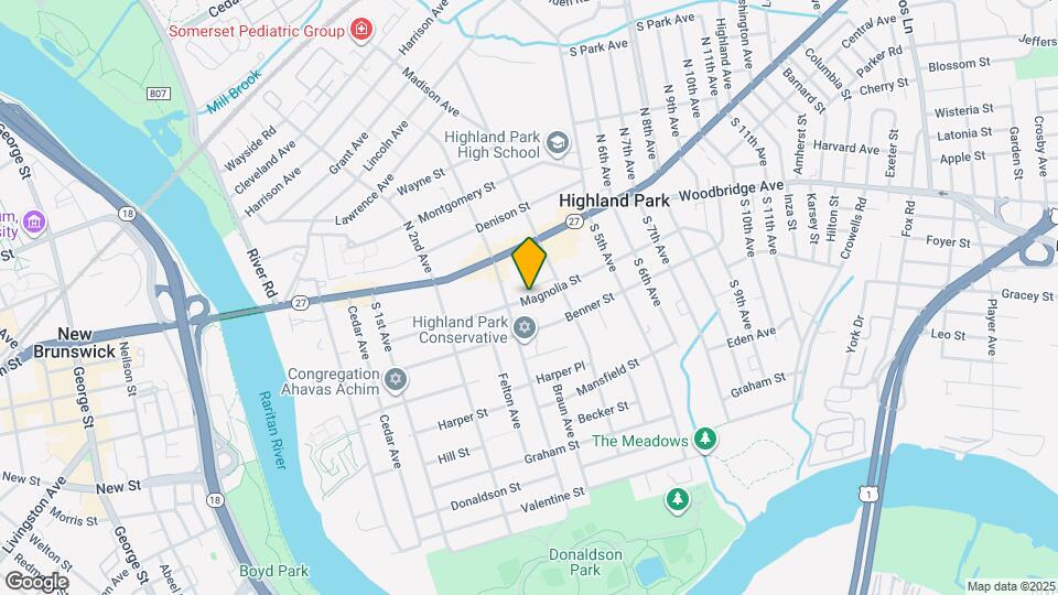 327 Magnolia St Mapa y Detalles de la Ubicación