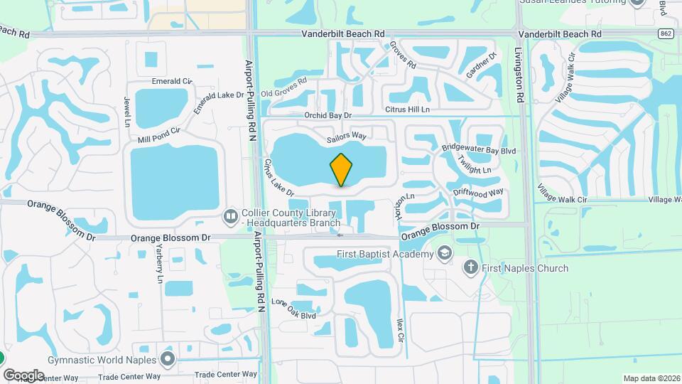 2731 Citrus Lake Dr, Unit Apt 202 Map and Location Details