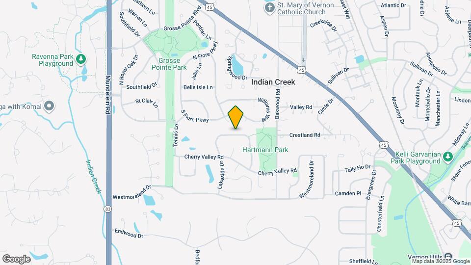 714 N Lakeside Dr Map and Location Details