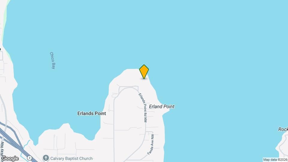 2821 Erlands Beach Loop NW Map and Location Details