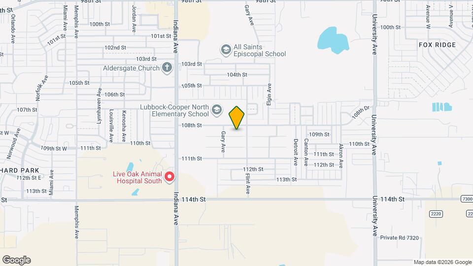 3108 109th St Map and Location Details