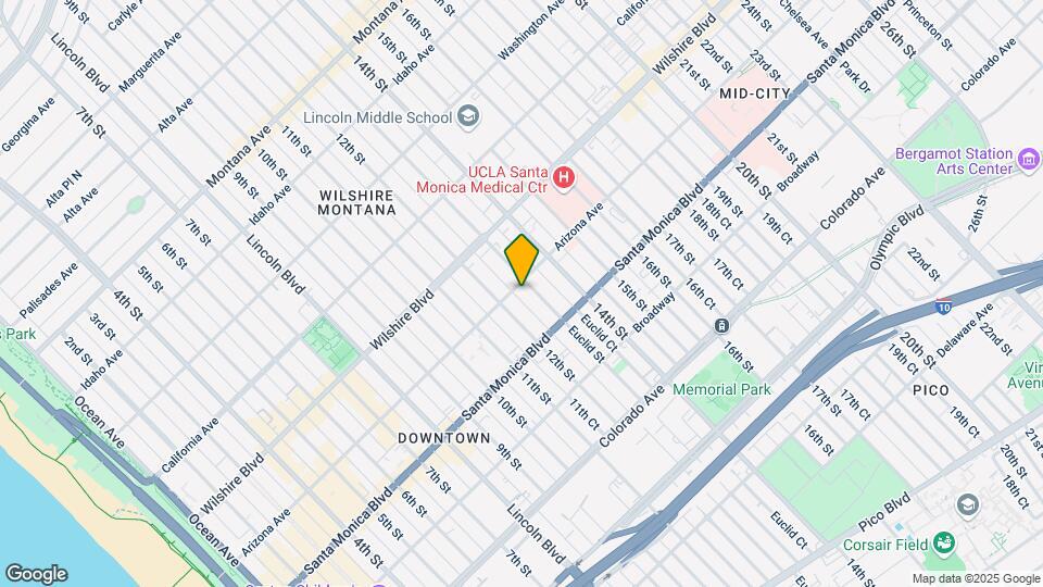 1302 Euclid St. Apartment's Map and Location Details