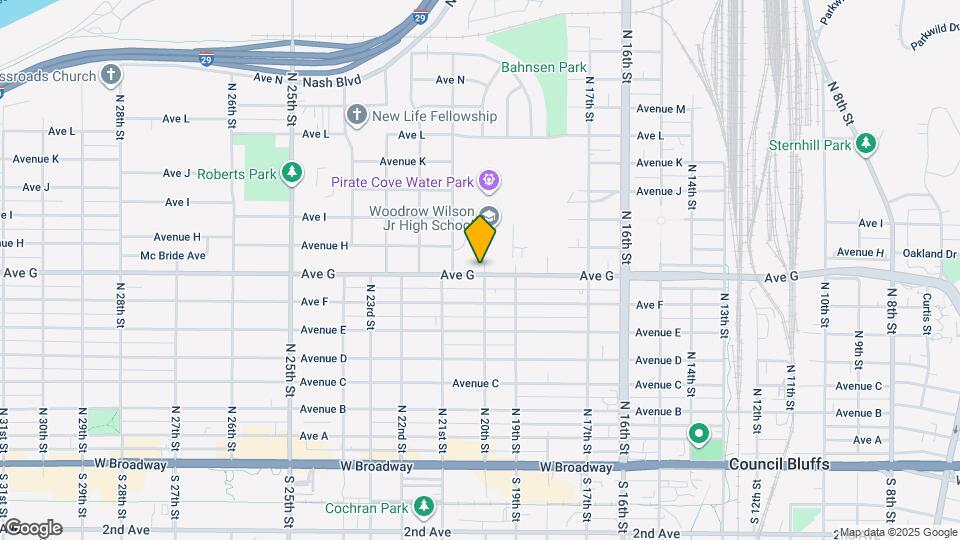 2002 Ave G Map and Location Details