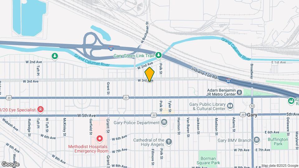 312 Fillmore St Map and Location Details