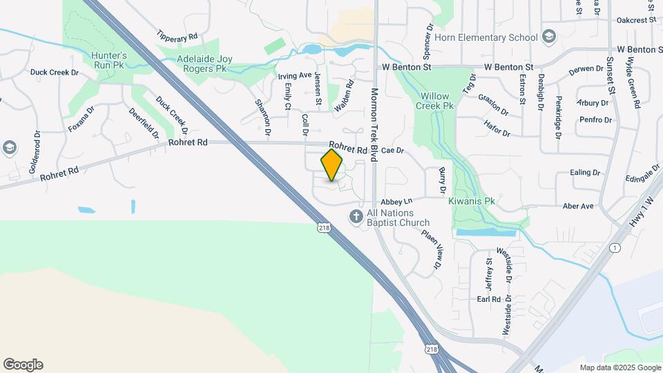 2460 Cascade Ln, Unit 2460 Mapa y Detalles de la Ubicación