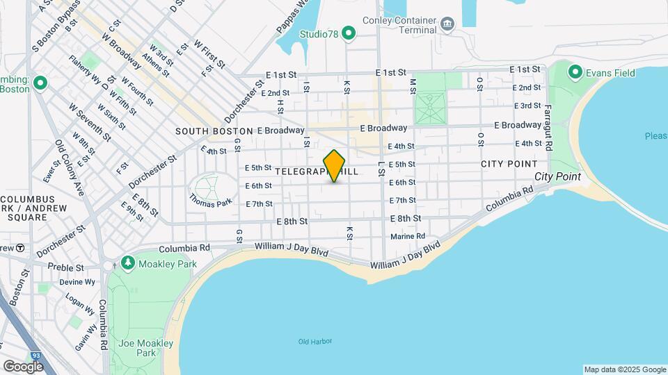 557 E 6th St, Unit 2 Map and Location Details