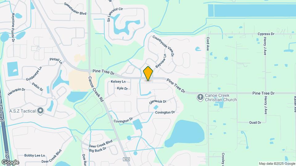 1341 Clear Brook Pl Map and Location Details