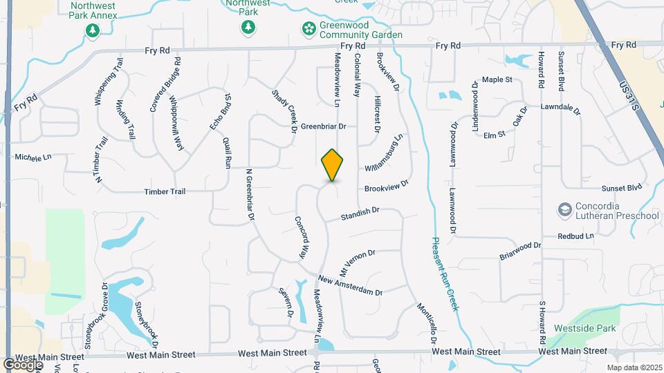 470 Meadow Cir Map and Location Details