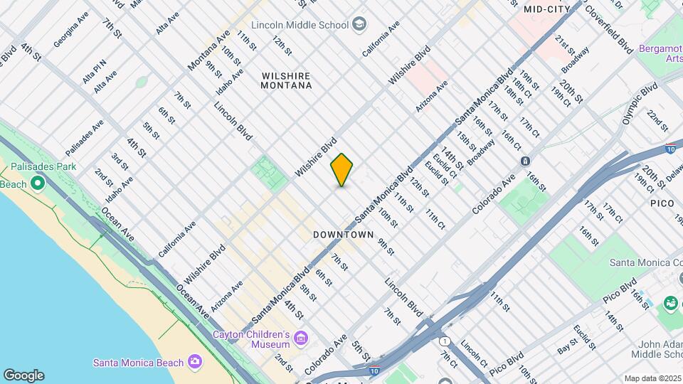 1307 9th St Mapa y Detalles de la Ubicación