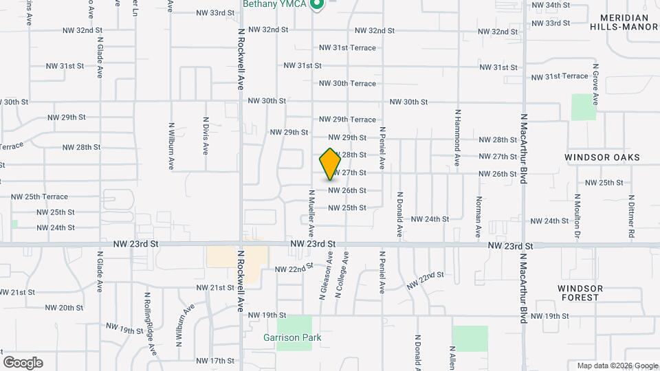 6709 NW 26th St Map and Location Details