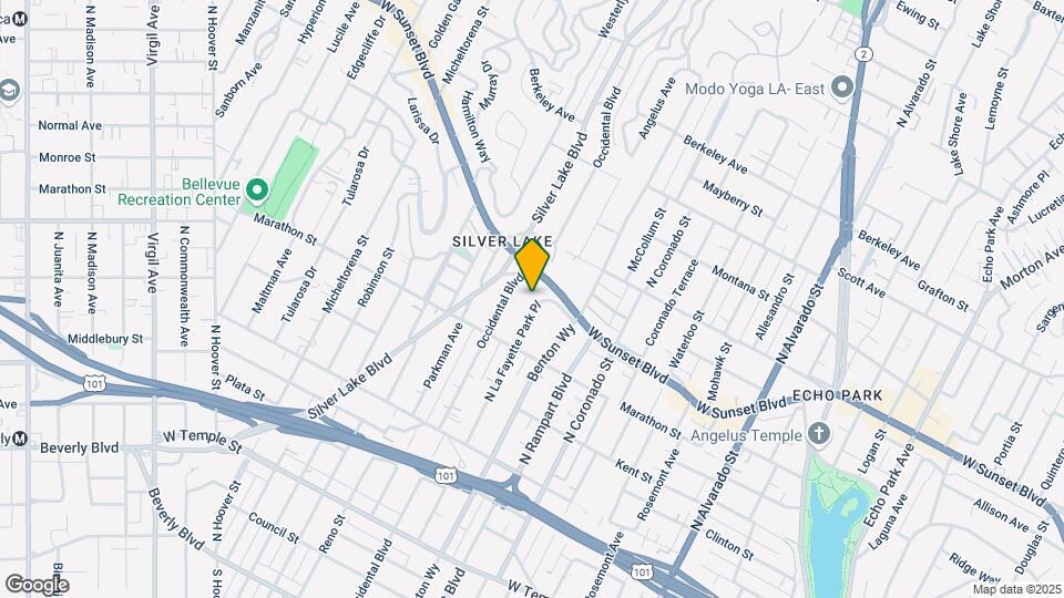 857-861 N La Fayette Park Pl Map and Location Details