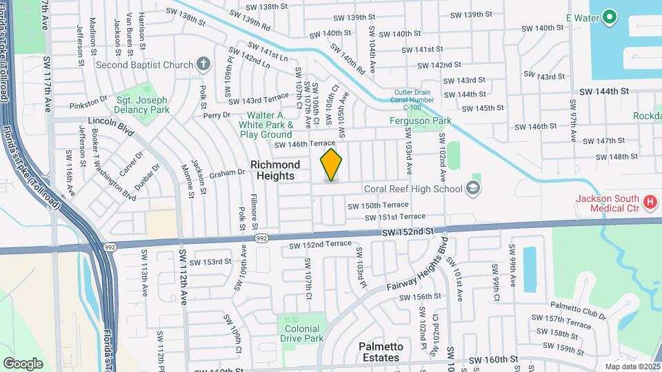 10530 SW 149th St Map and Location Details