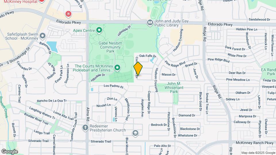 6940 Willow Crest Dr Map and Location Details