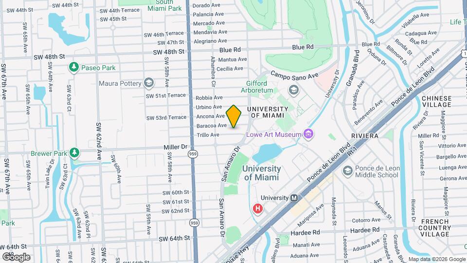 1425 Trillo Ave Map and Location Details