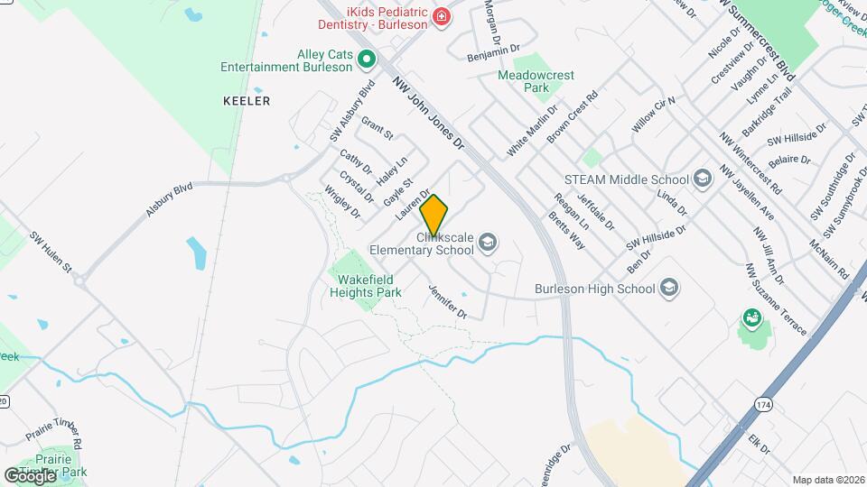 1405 Krista Dr Map and Location Details