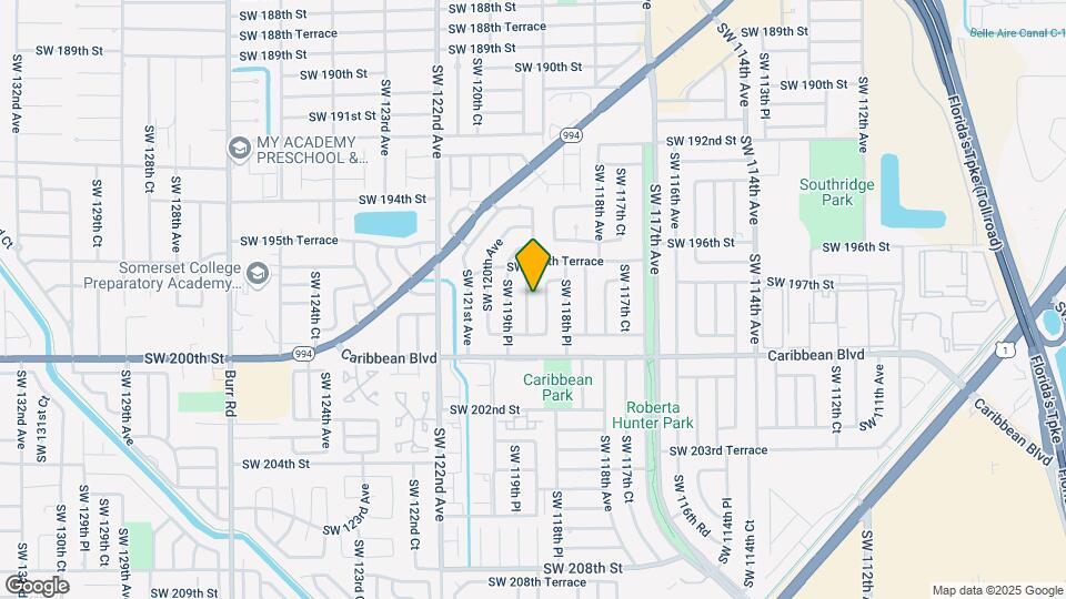 19713 SW 119th Ct Map and Location Details