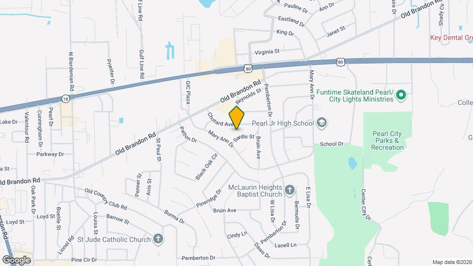 536 Sardis St Map and Location Details