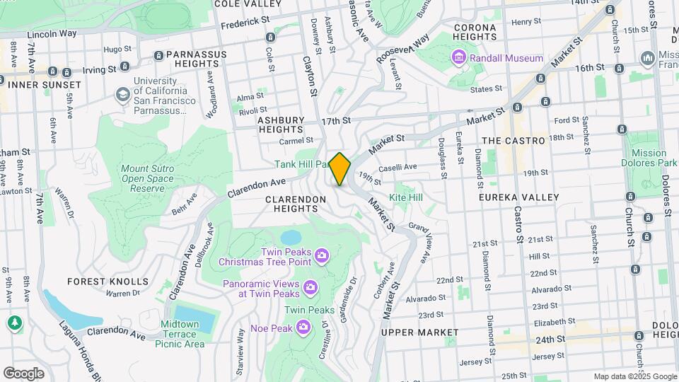 401 Corbett Ave Map and Location Details