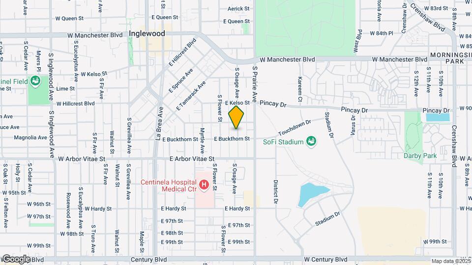 717-719 S Osage Ave Mapa y Detalles de la Ubicación