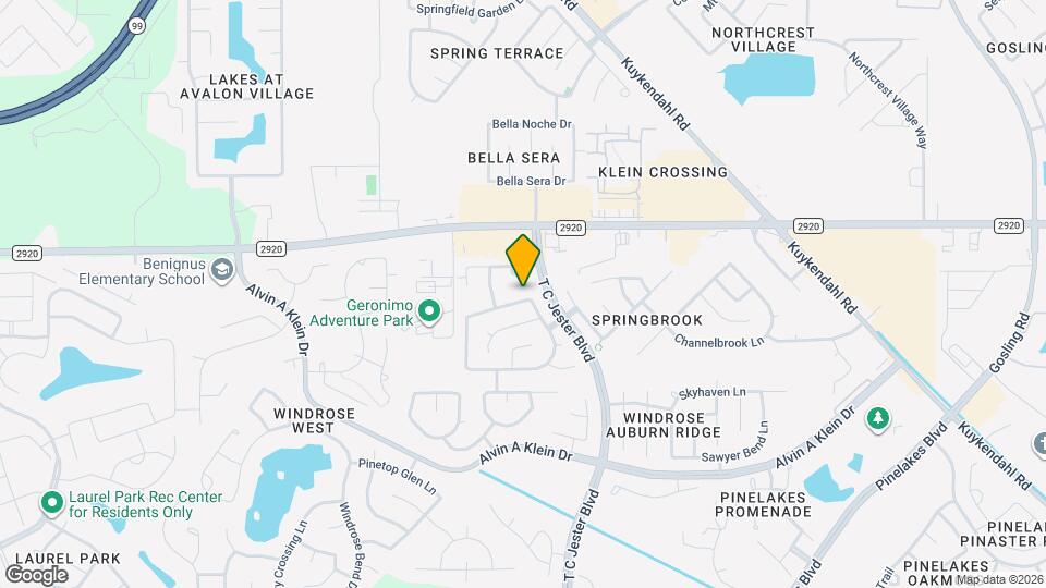 6510 Winter Mountain Ln, Unit 6105 Map and Location Details