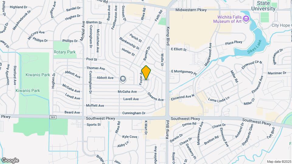2814 McGaha Ave Map and Location Details