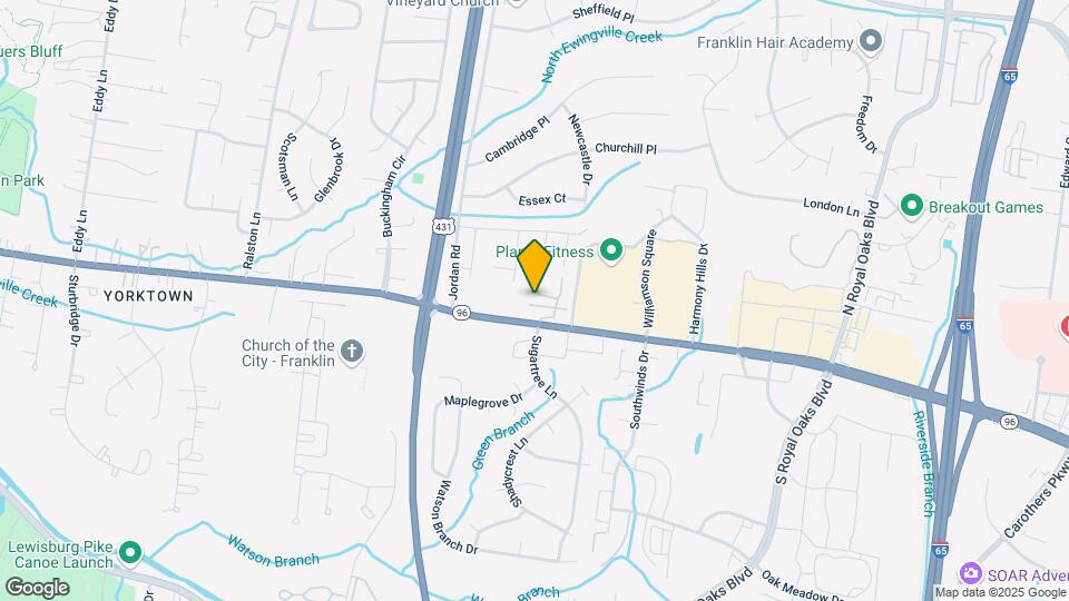 1011 Murfreesboro Rd Map and Location Details