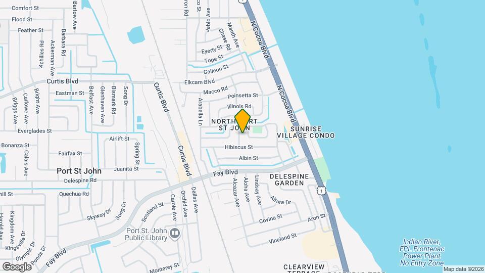 461 Amity Ave Mapa y Detalles de la Ubicación