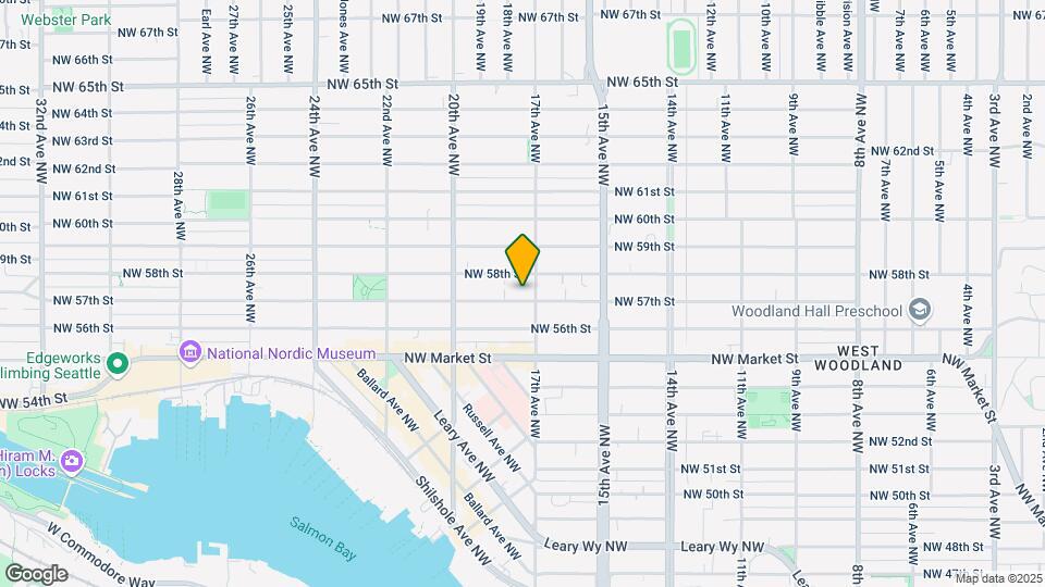 1706 NW 57th St Mapa y Detalles de la Ubicación
