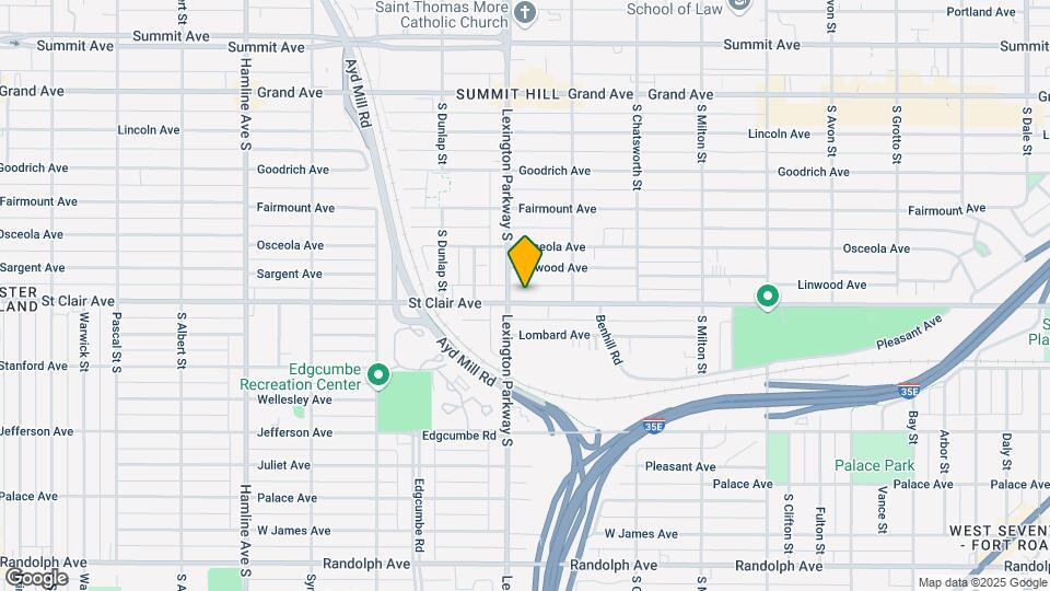 1087 St Clair Ave Mapa y Detalles de la Ubicación