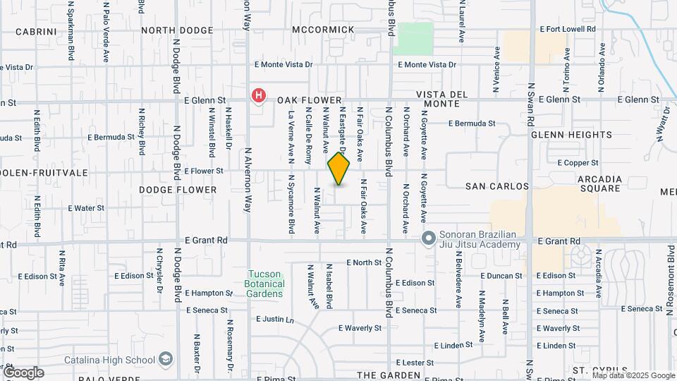 4138 E Desert Pl Map and Location Details