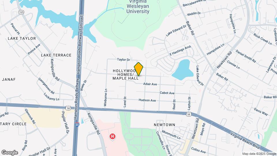 6341 Wailes Ave Map and Location Details