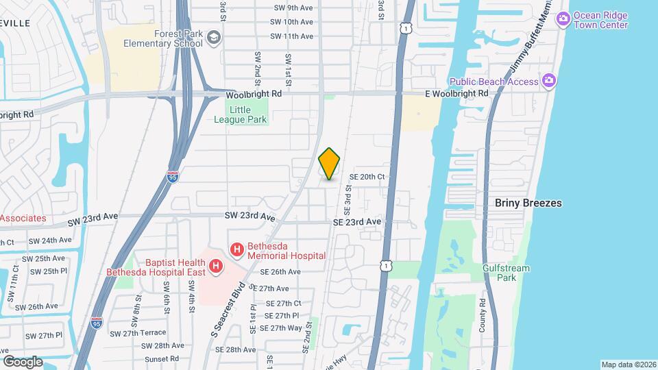 301 SE 21st Ave Map and Location Details