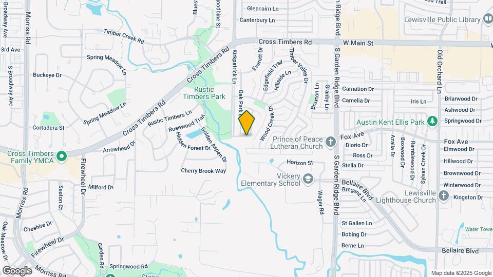 1009 Spanish Oak Dr Map and Location Details