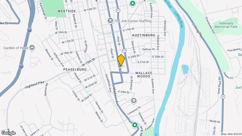 2030 Scott Blvd Mapa y Detalles de la Ubicación