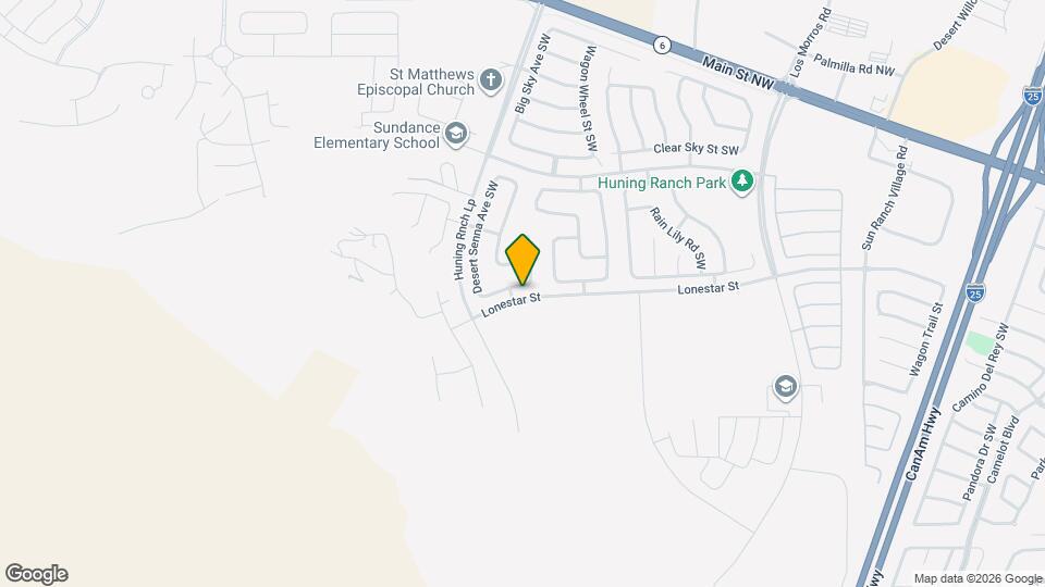 3341 Prairie Sage St SW Map and Location Details