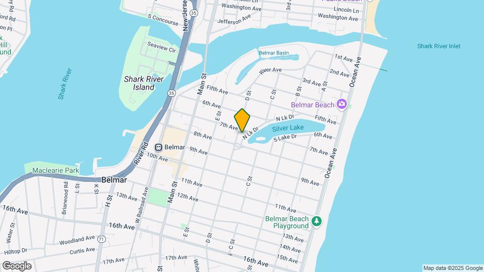 705 N Lk Dr Map and Location Details