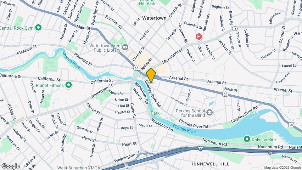 10 Riverside St, Unit G4 Map and Location Details
