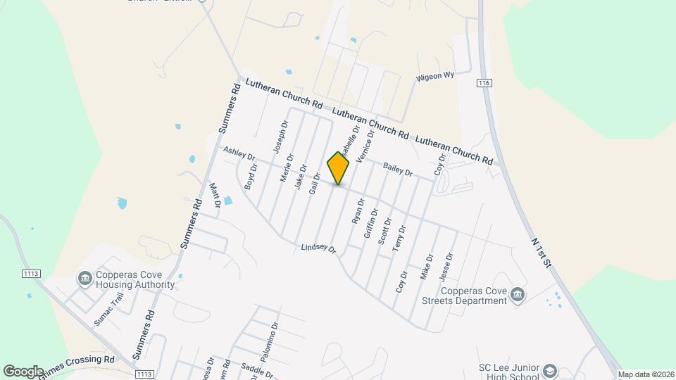 2308 Isabelle Dr Map and Location Details