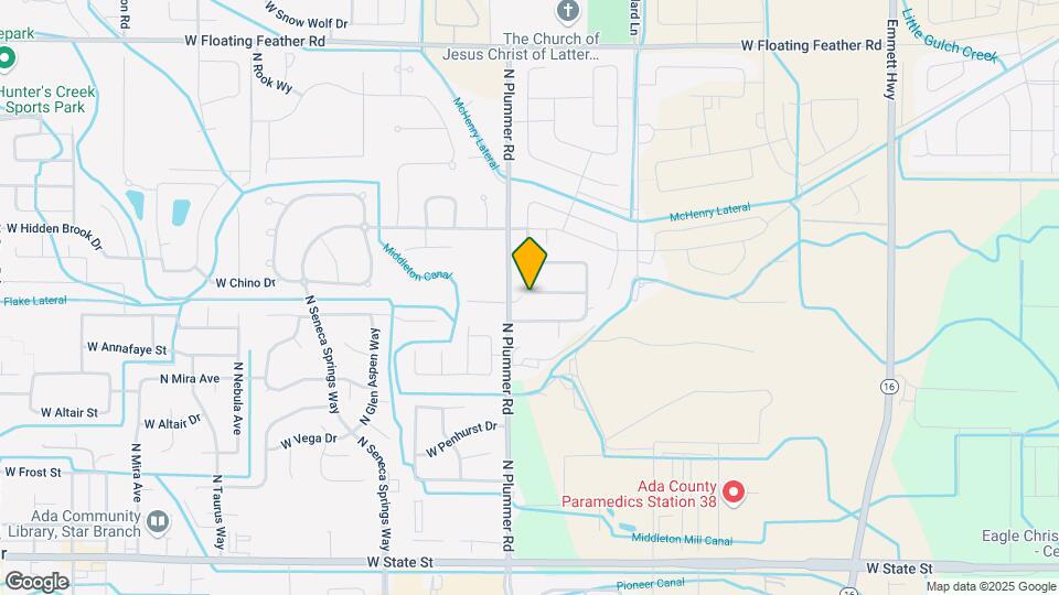 9499 W Chino St Map and Location Details