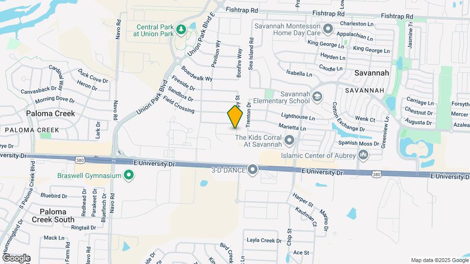 867 Forest St Map and Location Details