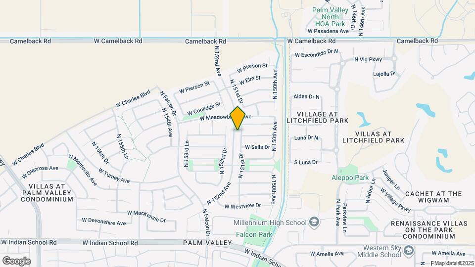 4552 N 151st Dr Map and Location Details