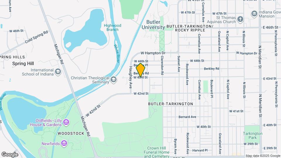 819 W 43rd St Map and Location Details