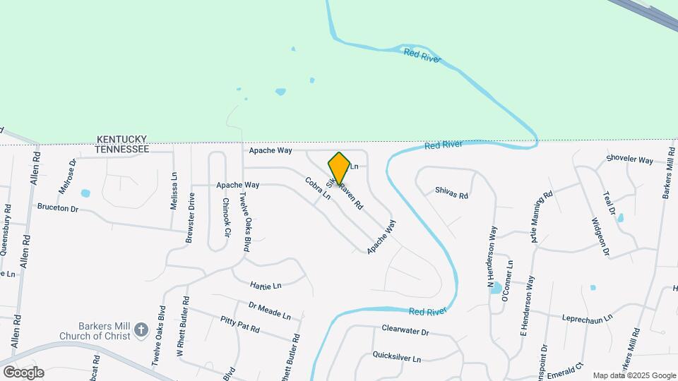 1430 Raven Rd Map and Location Details