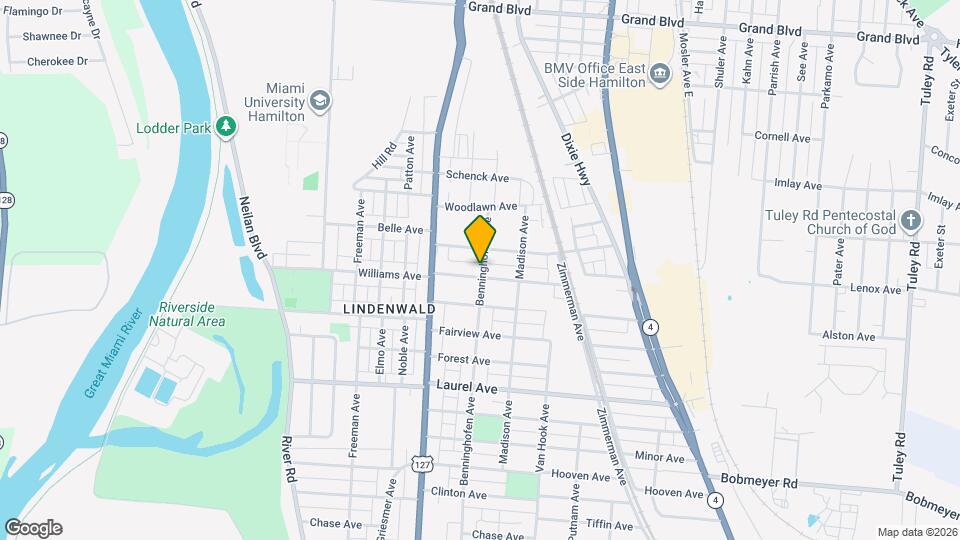 2257 Benninghofen Ave, Unit 2253 Benninghofen Map and Location Details