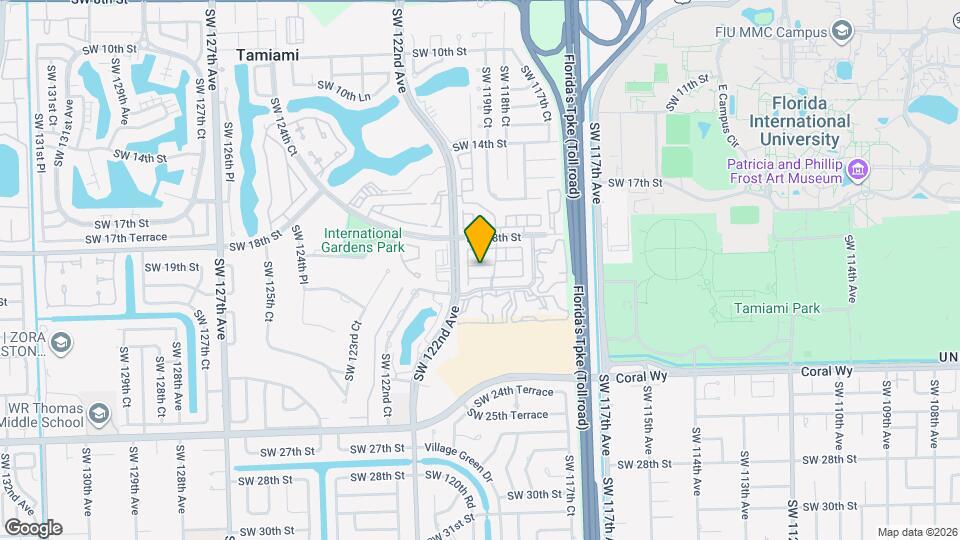 12025 SW 19th Ln Mapa y Detalles de la Ubicación